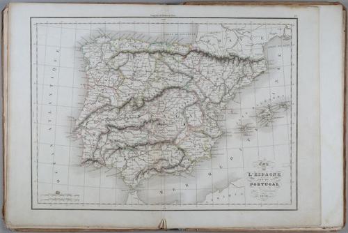 E231 - Map of Spain 1838 - i1632