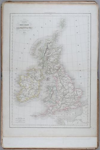 E231 - Map of the British Isles 1838 - i1634