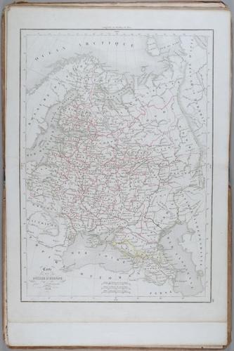 E231 - Map of Russia in Europe 1838 - i1635 
