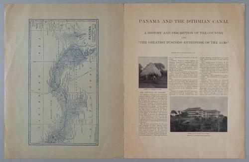 E233 - Hammond's Descriptive Atlas of Panama and the Isthmian Canal - 1655