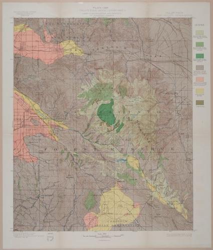 E239 - Land Classification and Density of Standing Timber, California San Jacinto  Quadrangle - i1836