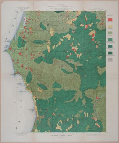 E239 - Land Classification and Density of Standing Timber, Oregon Port Orford Quadrangle - i1842