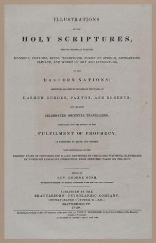 E250 - Illustrations of the Holy Scriptures 19th Century - 2143