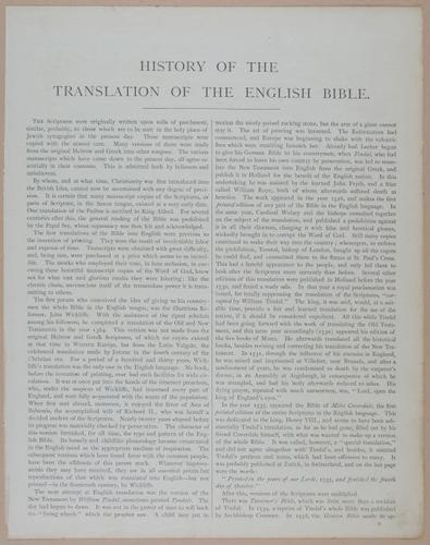 E251 - Pictorial Family Bible - 19th Century - i2266