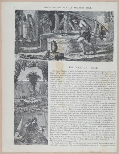 E251 - Pictorial Family Bible - 19th Century - i2418