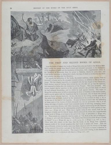 E251 - Pictorial Family Bible - 19th Century - i2420