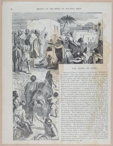 E251 - Pictorial Family Bible - 19th Century - i2422
