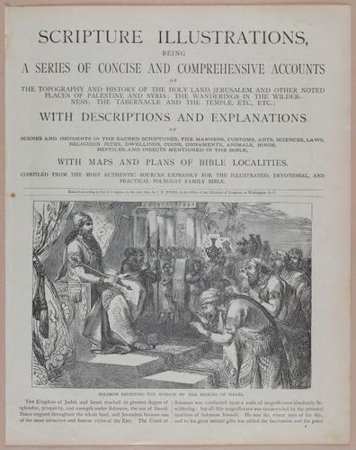 E251 - Pictorial Family Bible - 19th Century - i2473