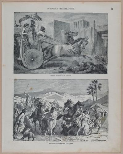 E251 - Pictorial Family Bible - 19th Century - i2483