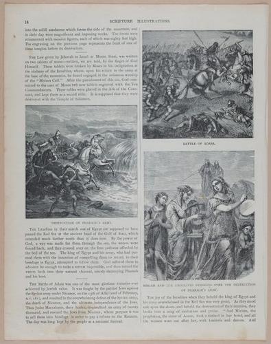E251 - Pictorial Family Bible - 19th Century - i2486