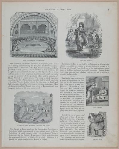 E251 - Pictorial Family Bible - 19th Century - i2513