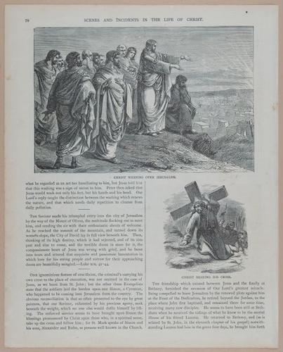 E251 - Pictorial Family Bible - 19th Century - i2554