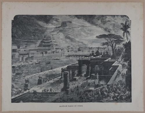 E251 - Pictorial Family Bible - 19th Century - i2328