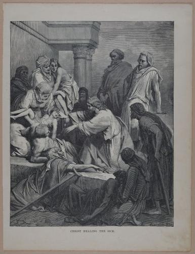 E251 - Pictorial Family Bible - 19th Century - i2351