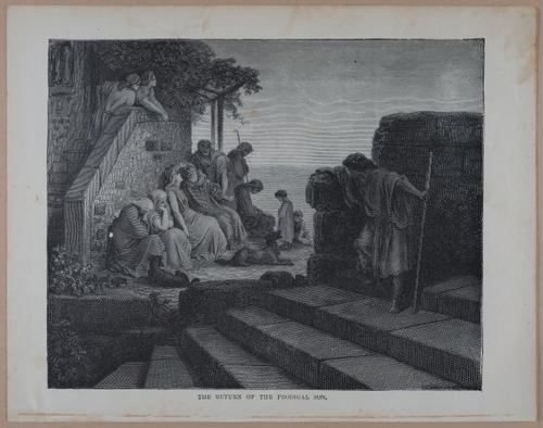 E251 - Pictorial Family Bible - 19th Century - i2360