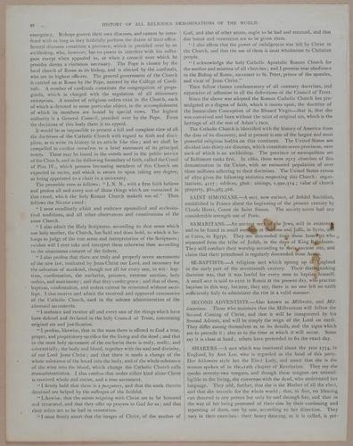 E251 - Pictorial Family Bible - 19th Century - i2379