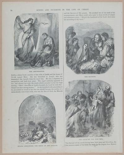 E251 - Pictorial Family Bible - 19th Century - i2546