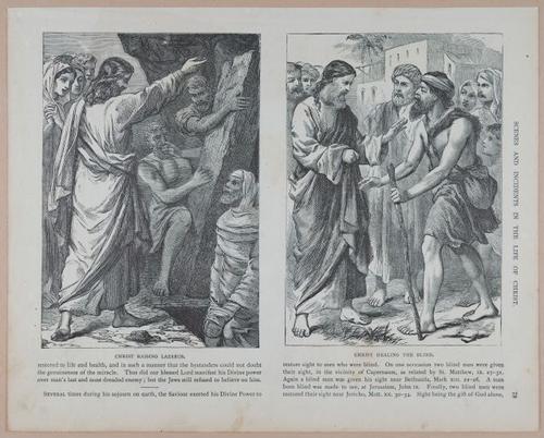 E251 - Pictorial Family Bible - 19th Century - i2555
