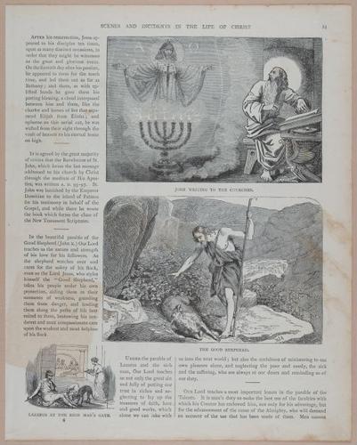 E251 - Pictorial Family Bible - 19th Century - i2557