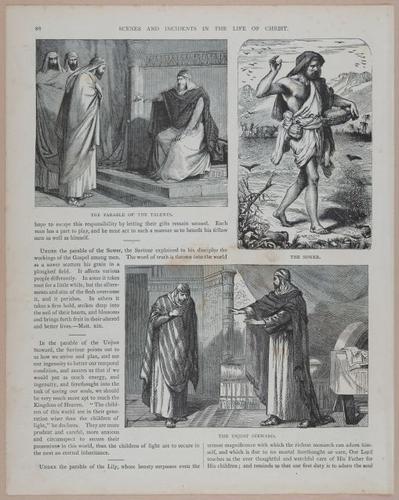 E251 - Pictorial Family Bible - 19th Century - i2558