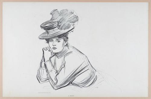  E252 - Sketches and Cartoons by Charles Dana Gibson, 1898 - 2709
