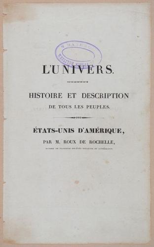 E255 - Etas Unis, 1837 - 2836
