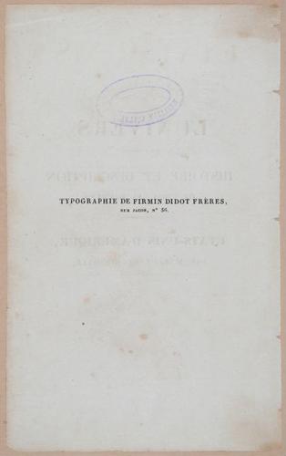 E255 - Etas Unis, 1837 - 2838