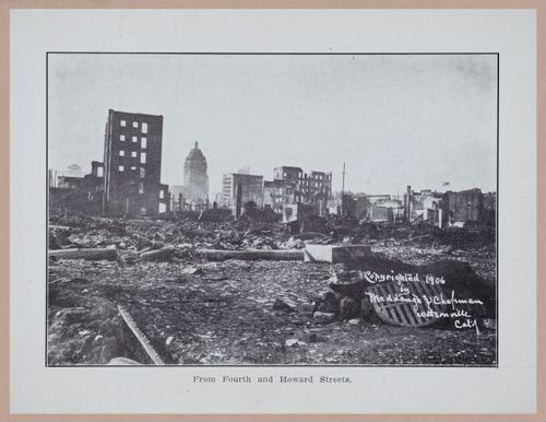 E256 - Ruins of San Francisco ,1906 - 2896