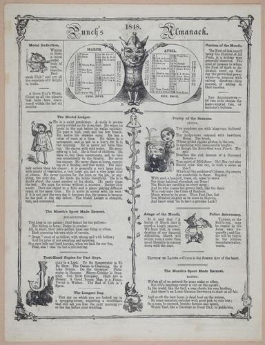 E258 - Punch's Almanac - 1842-1861 - i3129