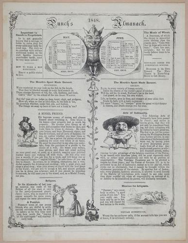 E258 - Punch's Almanac - 1842-1861 - i3131