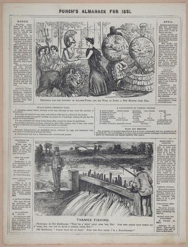 E258 - Punch's Almanac - 1842-1861 - i3167