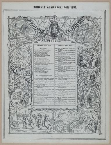 E258 - Punch's Almanac - 1842-1861 - i3180