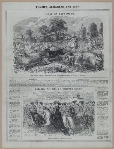 E258 - Punch's Almanac - 1842-1861 - i3189