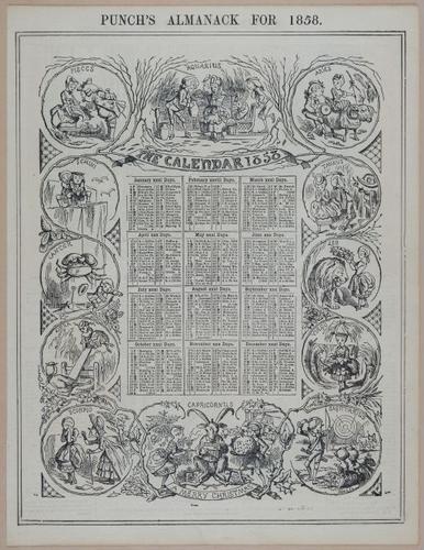 E258 - Punch's Almanac - 1842-1861 - i3252