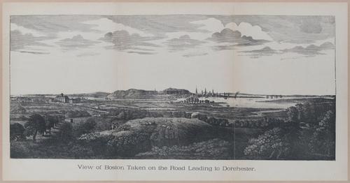 E262 - Antique Views of Ye Towne of Boston - 1882 - i3561-3562-3563