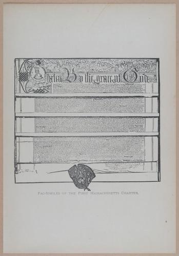 E262 - Antique Views of Ye Towne of Boston - 1882 - i3591