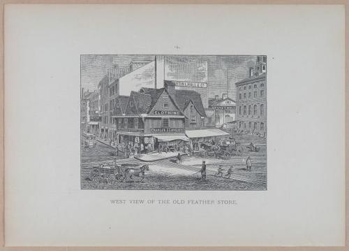 E262 - Antique Views of Ye Towne of Boston - 1882 - i3607
