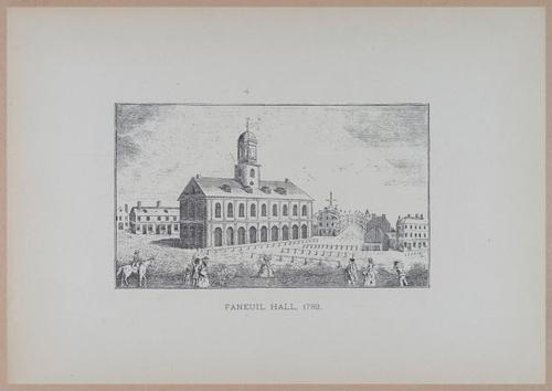 E262 - Antique Views of Ye Towne of Boston - 1882 - i3628