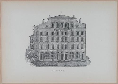 E262 - Antique Views of Ye Towne of Boston - 1882 - i3639