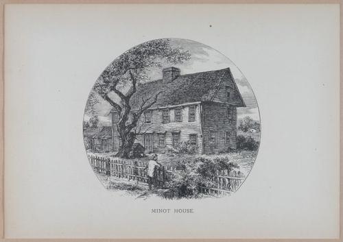 E262 - Antique Views of Ye Towne of Boston - 1882 - i3666