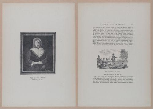 E262 - Antique Views of Ye Towne of Boston - 1882 - i3566 - 3567