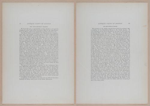 E262 - Antique Views of Ye Towne of Boston - 1882 - i3590 - 3592
