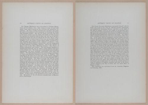 E262 - Antique Views of Ye Towne of Boston - 1882 - i3593 - 3595