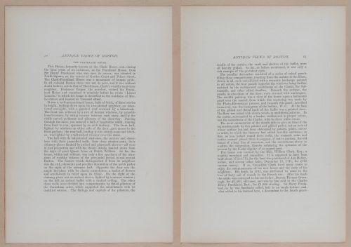 E262 - Antique Views of Ye Towne of Boston - 1882 - i3596 - 3598