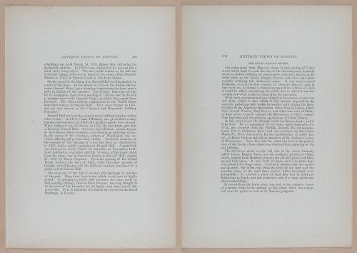 E262 - Antique Views of Ye Towne of Boston - 1882 - i3630 - 3631
