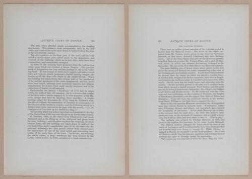 E262 - Antique Views of Ye Towne of Boston - 1882 - i3633 - 3634