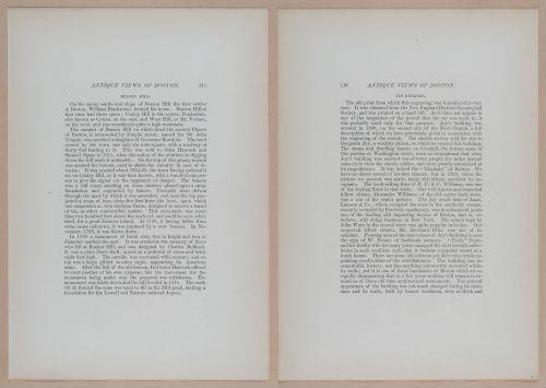 E262 - Antique Views of Ye Towne of Boston - 1882 - i3637 - 3638