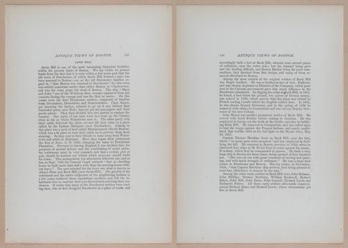 E262 - Antique Views of Ye Towne of Boston - 1882 - i3660 - 3661