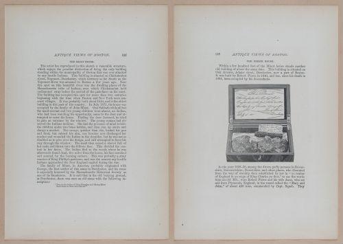 E262 - Antique Views of Ye Towne of Boston - 1882 - i3667 - 3668
