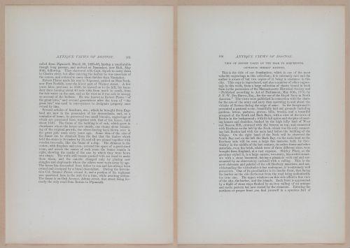E262 - Antique Views of Ye Towne of Boston - 1882 - i3670 - 3671